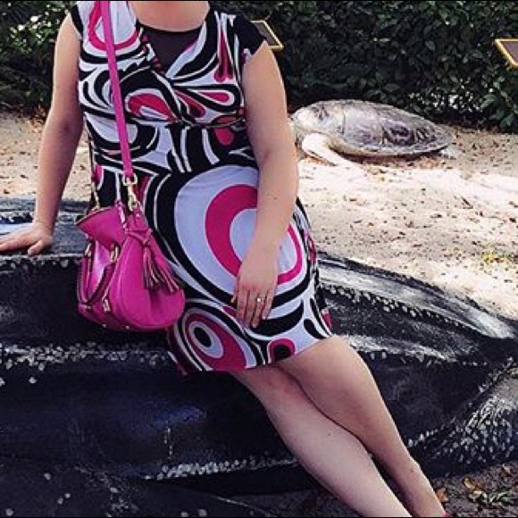 Pink multi dress. Size xl. - Picture 4 of 4